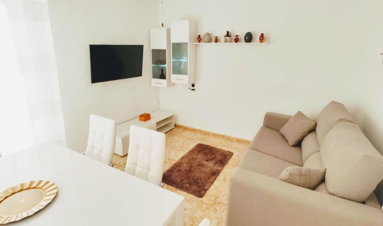 Beautiful Flat With Sea View And Sound Of The Surf Santa Pola Exterior foto